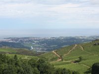 La vallée de la Bidassoa depuis la Rhune